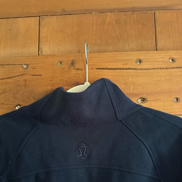 NWOT Lululemon Navy Scuba Half Zip Sz XS/S - Picture 5 of 7